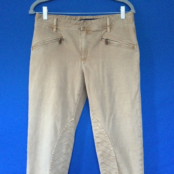 Ralph Lauren Sport Jodhpurs Riding Pants Size 29 Beige Equestrian - Picture 2 of 16